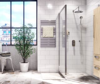 Душевой уголок Wasserkraft Berkel 48P17 100x80