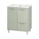 Напольная тумба под раковину Brevita Risacca Pistachio 70 УТ000026419 фисташковый