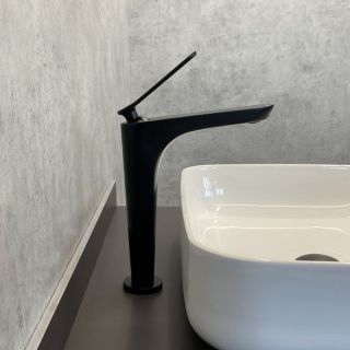 Смеситель для раковины Comforty чёрный матовый FC088B-CMT