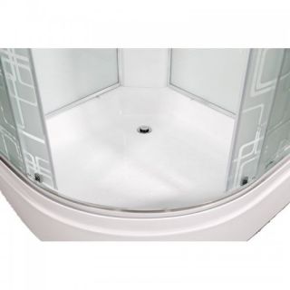 Душевая кабина Deto ЕМ2790 с гм. и эл. 90х90х220 см