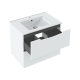Тумба Runo Lina 70 белая под умывальник Teffy 70 (00-00004604)