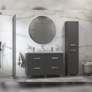 Пенал (40см) Velvex Orlando pn.ORL.40, графит