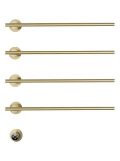 Полотенцесушитель электрический встраиваемый Wonzon & Woghand Dortmund WW-A364-BG 58x61 см с внутренней частью брашированное золото