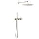Душевой комплект Timo Saona SX-2359/13SM с термостатом матовый никель