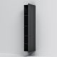 Шкаф-колонна Am.Pm Gem 30см правый чёрный матовый M90CHR0306BM