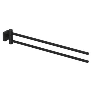 Полотенцедержатель Kludi Vela S 2597739 44 см чёрный матовый
