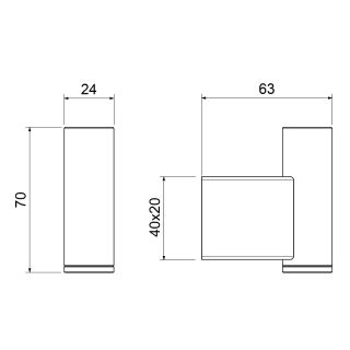 Крючок Timo Luiro 18511/17 золото матовое
