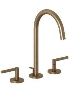 Смеситель для раковины Kludi Nova Fonte Puristic 20143N115 брашированная бронза