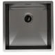 Мойка кухонная Reflexion Como 44-BL RX2044BLS оружейная сталь