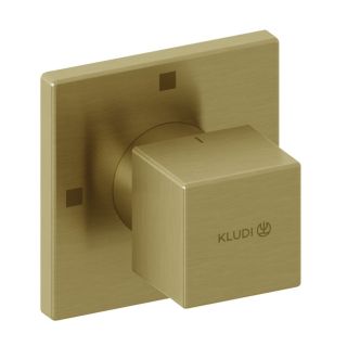 Переключатель потоков Kludi Decus 54846N075 на три потребителя брашированное золото