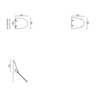 Catalano Comfort Крышка для писсуара с микролифтом, цвет: белый глянцевый