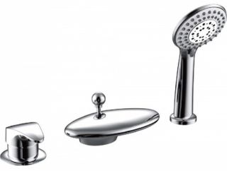 Смеситель Bravat Niagara F5140197CP-RUS на борт ванн