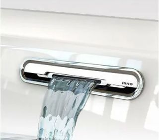 Акриловая ванна Riho Rethink Cubic Fall B105013005 заполнение через перелив 170х75см белый