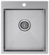 Мойка кухонная Paulmark Kroner PM214551-BS брашированная нержавеющая сталь