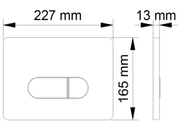 Инсталляция для унитаза Berges Novum D3 с кнопкой хром глянец 040233