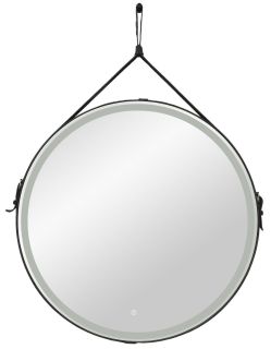 Зеркало с подсветкой Art&Max Milan 65см чёрный AM-Mil-650-DS-F-Nero