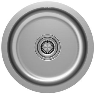 Мойка кухонная Paulmark Werra PM404646-BS брашированная нержавеющая сталь