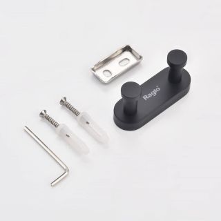 Крючок для ванной комнаты Raglo R300.052.06 чёрный