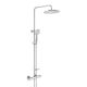 Душевая стойка Swedbe Hermes 9091 с термостатическим смесителем для душа хром