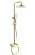 Душевая стойка Raglo R03.24.03 золотой сатин