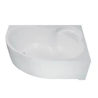Акриловая ванна Triton Мари Щ0000046666 левая 170x110 см на Х-каркасе белый