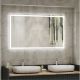 Зеркало с подсветкой Continent Mercury ЗЛП934 с сенсорным выключателем 120см