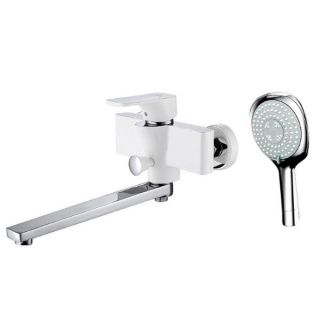 Смеситель для ванны DQ Berlin Steinbeis белый/хром DA1433316