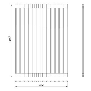 Сушилка для посуды, ролл-мат Reflexion Arno RX3032BL оружейная сталь