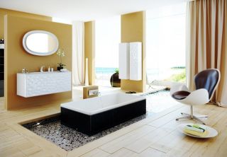 Подвесная тумба под раковину Clarberg Dune DUN0110 100см белый