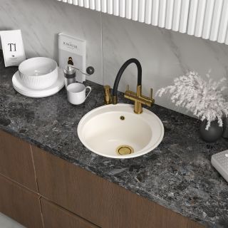 Мойка кухонная Reflexion Arena 48-WH RF0148WH белый