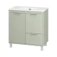 Напольная тумба под раковину Brevita Risacca Pistachio 80 УТ000026420 фисташковый