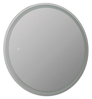 Зеркало-шкаф с подсветкой Continent Torneo Black МВК122 80см чёрный