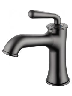 Смеситель для раковины Wonzon & Woghand Steam WW-88139008-BGM тёмный графит