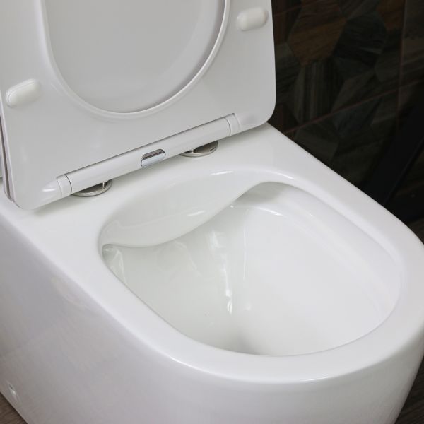 Унитаз-компакт Melana MLN-310308 безободковый белый