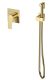 Гигиенический душ со смесителем Splenka S30.53.03 золотой сатин