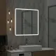 Зеркало-шкаф Reflexion Chill 80 RF2315CH с подсветкой 80х80