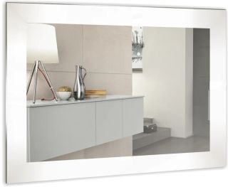 Зеркало с подсветкой Aquanika Basic AQB6080RU46 80 см белый