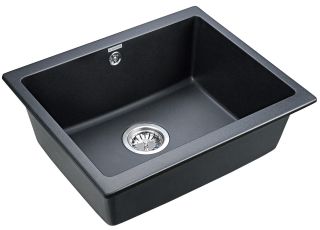 Мойка кухонная Paulmark Gera PM205546-AN антрацит