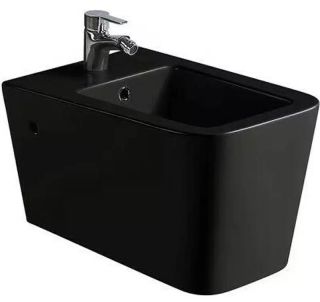 Биде подвесное SantiLine SL-5054MB чёрный матовый