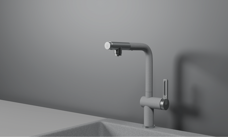 Смеситель для кухни Granula 8169, БАЗАЛЬТ Базальт