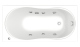 Акриловая ванна BAS Тесса 140x70 с каркасом