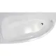 Акриловая ванна 1ACReal Мадрид Щ0000046658 правая 150x95 см на Х-каркасе белый