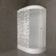 Душевая кабина Triton Коралл Щ0000061817 левая 120x80 см профиль белый стекло мозаика