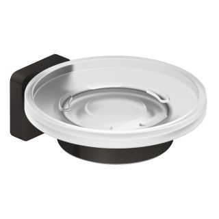 Мыльница Kludi Vela S 25985N2 сталь оружейная брашированная