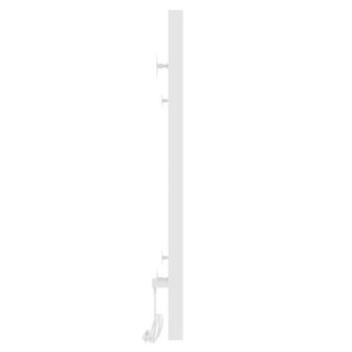 Полотенцесушитель электрический Laris Феличия 73207588 правый П6 40x60см белый матовый