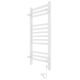 Полотенцесушитель электрический Laris Астор ЧК12 350х900 L 73207669 Белый муар
