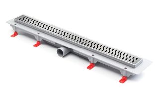 Душевой лоток Paini Harmony CH650HN с рамкой 65см хром глянец