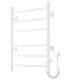 Полотенцесушитель электрический Domoterm Аврора DMT 109-6 40х60 EK R белый