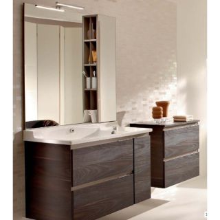 Тумба под раковину Jacob Delafon Soprano EB1334-N08-E10 100 см квебекский дуб/матовый базальт