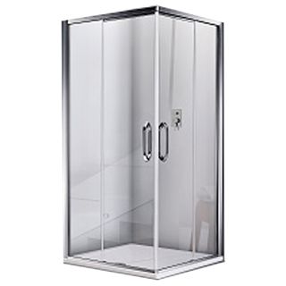 Душевой уголок Good Door Antares CR-90-W-CH стекло прозрачное с рисунком Волна